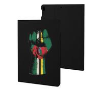 Dominica Flag Nation Spirit Stylish Tablet Case Leather Protective Cover Compatible with IPad/ipad Pro/ipad Air3(10.5in)