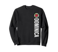 Dominica Flag Vertical Sweatshirt