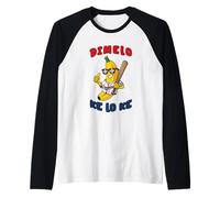 Dominican Banana Dimelo Ke Lo Ke Funny Baseball Raglan Baseball Tee