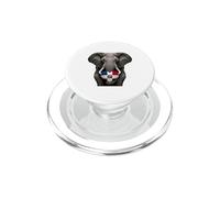 Dominican Flag Heart Heritage Elephant Dominican Republic PopSockets PopGrip for MagSafe