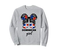 Dominican Girl Baby Kids Youth Republic Dominicana Flag Sweatshirt