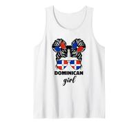 Dominican Girl Baby Kids Youth Republic Dominicana Flag Tank Top