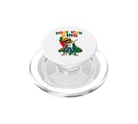 Dominican King Pride Republic Flag Crown Caribbean Culture PopSockets PopGrip for MagSafe