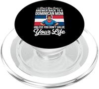 Dominican Mother Pride | Strong Latina Hispanic Heritage Mom PopSockets PopGrip for MagSafe