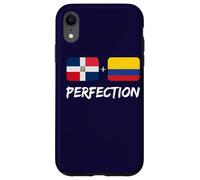 Dominican Plus Colombian Perfection Heritage Flag Case for iPhone XR