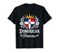 Dominican Princess Dominican Republic Flag Dominican Girl Value Graphic T-Shirt