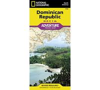 Dominican Republic Adventure Map - National Geographic Travel Map | Waterproof Road & Topographic Map with Cities, Beaches, & National Parks: Travel ... Map (National Geographic Adventure Map)