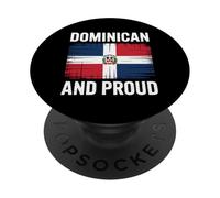 Dominican Republic And Proud Quote | Proud Dominicans Latin PopSockets Adhesive PopGrip