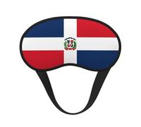 Dominican Republic Blackout Sleep Mask with Elastic Band Design Fits All Head Shapes Ideal for Travel Office and Shift Work
