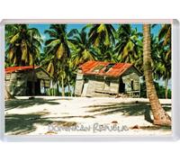 Dominican Republic - Caribbean - Jumbo Fridge Magnet ID021