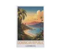 Dominican Republic Caribbean,Puzzle 1000 Pieces Of Paper Puzzles Suitable For Adults Children Families Stress Relief Puzzle Games(50x70cm)-FR33