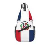 Dominican Republic Casual Crossbody Bag Durable Large Capacity Lightweight and Breathable Suitable for Various Outdoor Venues