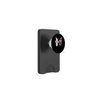 Dominican Republic Flag Floral Butterfly Hispanic PopSockets PopWallet for MagSafe