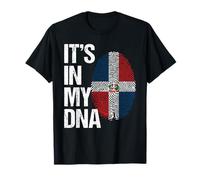 Dominican Republic Flag Pride Vintage T-Shirt