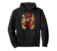 Dominican Republic Gallo Platano Cafe y Tamboras DR Pride Pullover Hoodie