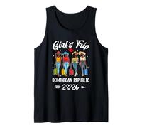 Dominican Republic Girls Trip 2026 Birthday Squad Women Tank Top