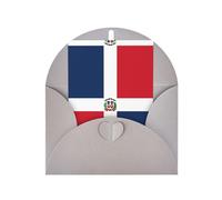 Dominican Republic Greeting card, blank inner page, includes envelope, 10 cm x 15 cm, for anniversary and party invitations.