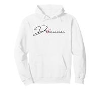 Dominican Republic heart flag Pullover Hoodie