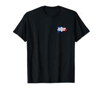 Dominican Republic Minimalist Badge Patch Travel Souvenir T-Shirt