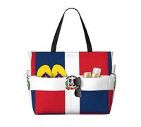 Dominican Republic Multifunctional Beach Travel Bag Multi Pocket Fashionable Design Suitable for Various Outdoor Venues
