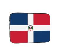 Dominican Republic Patterned 10 inch Portable Laptop Bag - Perfect for Business, Travel, School, Office Shockproof Laptop Inner Pocket