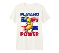 Dominican Republic Platano Power Flag for Kids Toddlers Premium T-Shirt