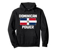 Dominican Republic Power Dominican Flag Pride Pullover Hoodie
