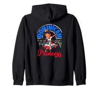Dominican Republic Pride Dominican Princess Zip Hoodie