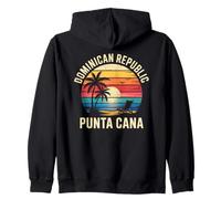 Dominican Republic Punta Cana Beach Sunset Zip Hoodie