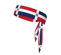 Dominican Republic Sports headband for outdoor running, mountain climbing and cycling forehead protection