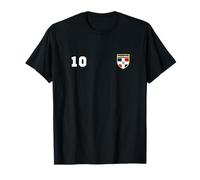 Dominican Republic T-shirt Number 10 Soccer Flag Football T-Shirt