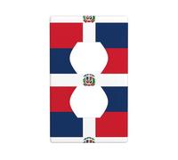 Dominican Republic Unbreakable Polycarbonate Switch Plate-1 Gang Screwless Wall Plate for Home Office