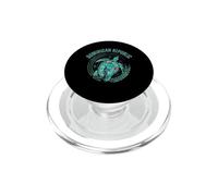 Dominican Republic Vintage Tropical Sea Turtle Shell PopSockets PopGrip for MagSafe