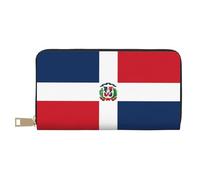 Dominican Republic Wallet Hand-Held Coin Purse Fashionable and Versatile Long Can Hold Mobile Phones Coins Keys