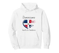 Dominicano Dominican Republic Flag Hasta La Tambora Pullover Hoodie
