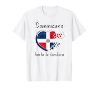 Dominicano Dominican Republic Flag Hasta La Tambora T-Shirt