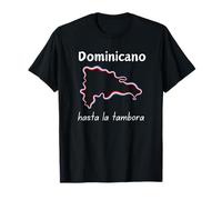 Dominicano Ke Lo Ke Dominican Republic Flag Hasta La Tambora T-Shirt