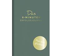 Dominik Spenst Das 6-Minuten-Erfolgsjournal (malachit): Fokussierter (Hardback)