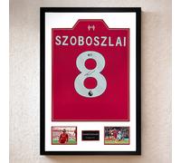 Dominik Szoboszlai Signed Liverpool 25/26 Shirt Premium - Framed
