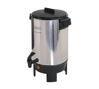 Dominion 30 Cup Coffee Urn and Hot Beverage Dispenser, DK30V2, Stainless Steel, Fast Brewing, Automatic Temperature Control, Power Indicator Light, Easy Prep & Easy Clean Up