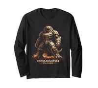 Dominion Class Mech Lion King Cyber Beast Design Robot Lion Long Sleeve T-Shirt