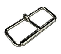 Dominion Strength Training Large Rectangle Roller Belt Buckle Seamless Single Prong Stainless Steel 4 Inch Qty 1