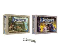 Dominion Updated Set for Base and Intrigue Game in French + 1 Bottle Opener - Deckbuilding Strategy Board Game - 2 to 4 Players - Ages 8 and Up