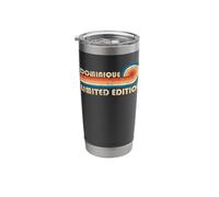 Dominique Retro 70s 80s Sunset Stripe Stainless Steel Insulated Tumbler