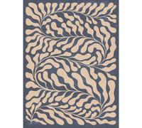 Dominique Vari Endless Foliage Canvas Print Beige/charcoal (50Cm X 40Cm)