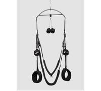 DOMINIX Deluxe Fantasy Bondage Swing - Black Black