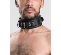 DOMINIX Deluxe Heavy Leather Collar - Black Black