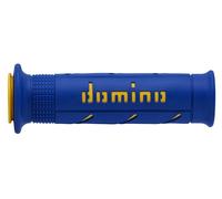 DOMINO BLEU A250 Road Racing Dual Compound Motorcycle Grips, Without Knurl