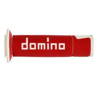 Domino A450 Street Racing Grips Full Diamond, red