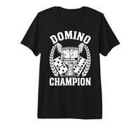 Domino Champion Dominoes Title Game Player Premium T-Shirt